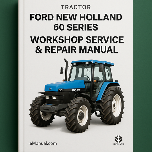 Ford New Holland 60 Series Tractor Workshop Service Repair Manual