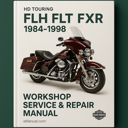 HD TOURING FLH FLT FXR 1984-1998 Workshop Service Repair Manual
