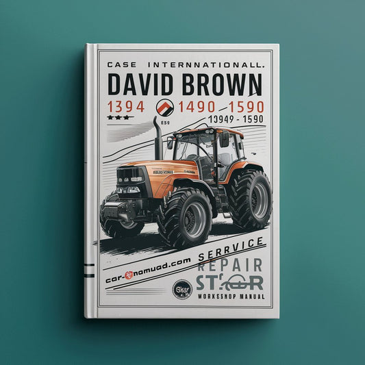 Case International David Brown 1394 1490 1494 1594 1690 Tractor Service Repair Workshop Manual