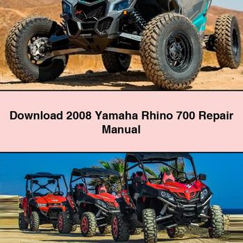 2008 Yamaha Rhino 700 Repair Manual