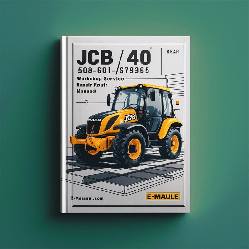 JCB 508 40 562601-579365 Service Repair Workshop Manual PDF