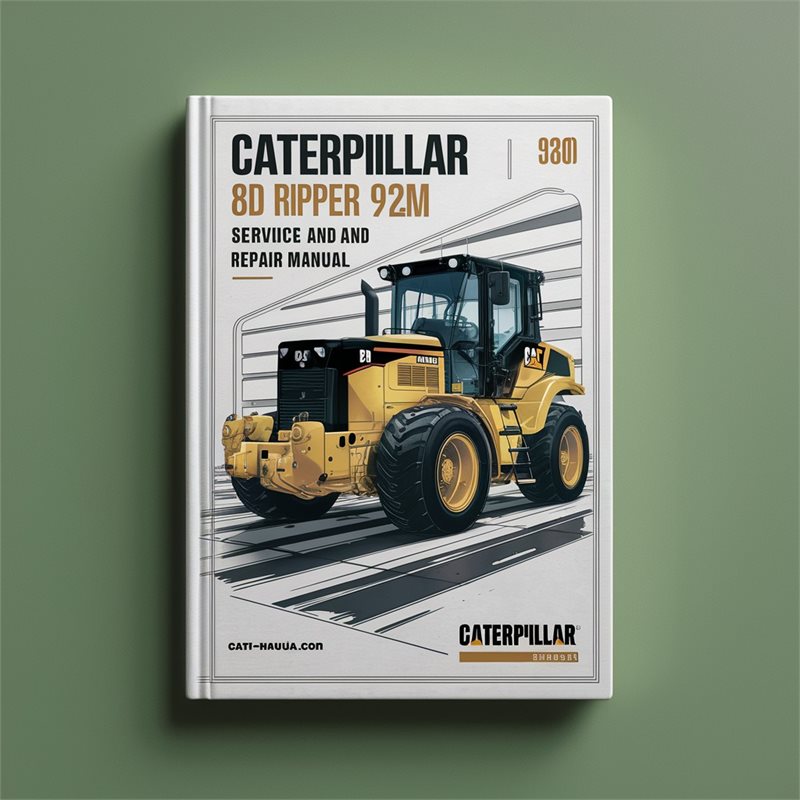 Caterpillar 8D Ripper 92M Service Repair Workshop Manual PDF