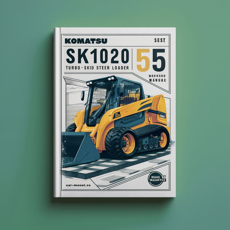 Komatsu SK1020 5 SK1020 5 Turbo Skid Steer Loader Service Repair Workshop Manual  Pdf