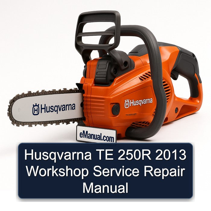 Husqvarna TE 250R 2013 Workshop Service Repair Manual