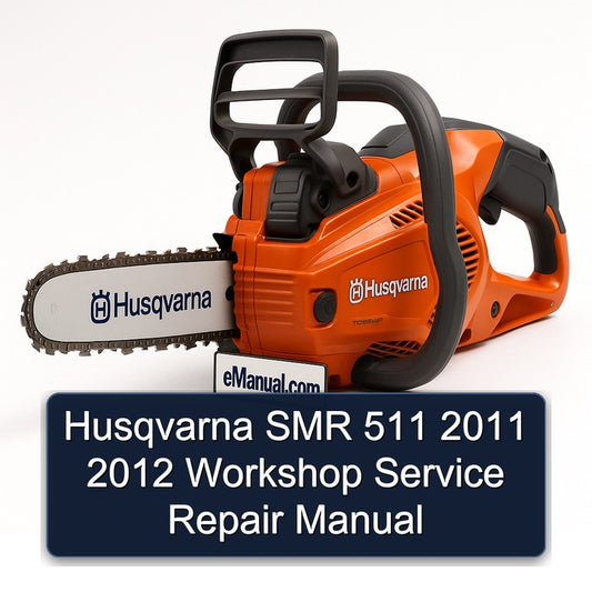 Husqvarna SMR 511 2011 2012 Workshop Service Repair Manual