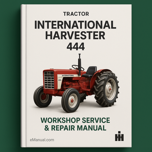 International Harvester Tractor 444 Workshop Service Repair Manual