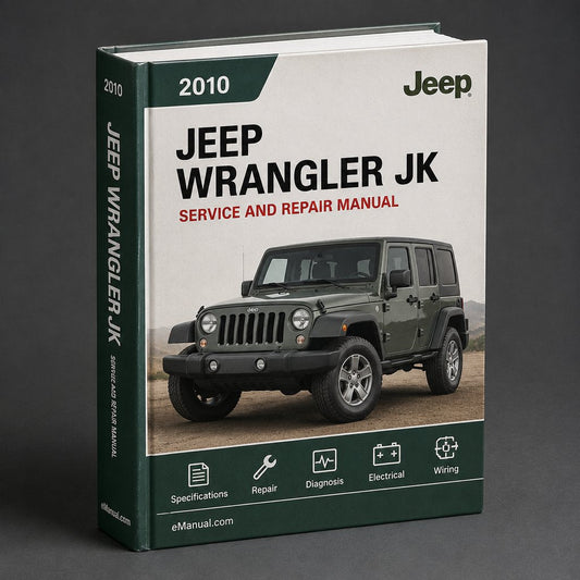 Jeep Wrangler Jk Complete Workshop Manual 2010-2018