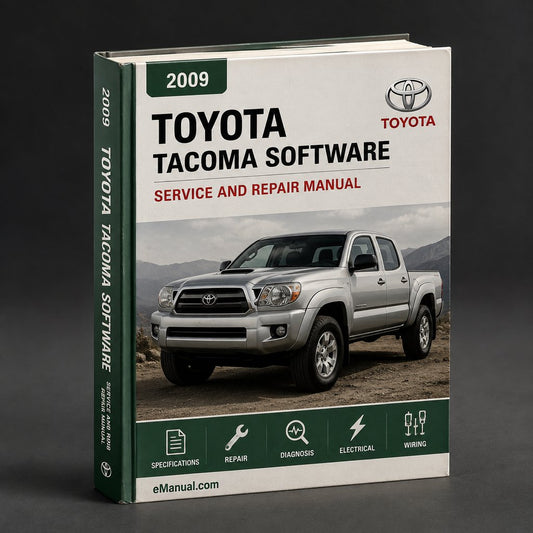 2009 Toyota Tacoma Service & Repair Manual Software