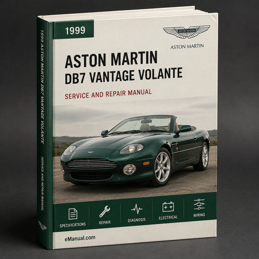 Aston Martin DB7 Vantage Volante Complete Workshop Service Repair Manual 1999 2000 2001 2002 2003