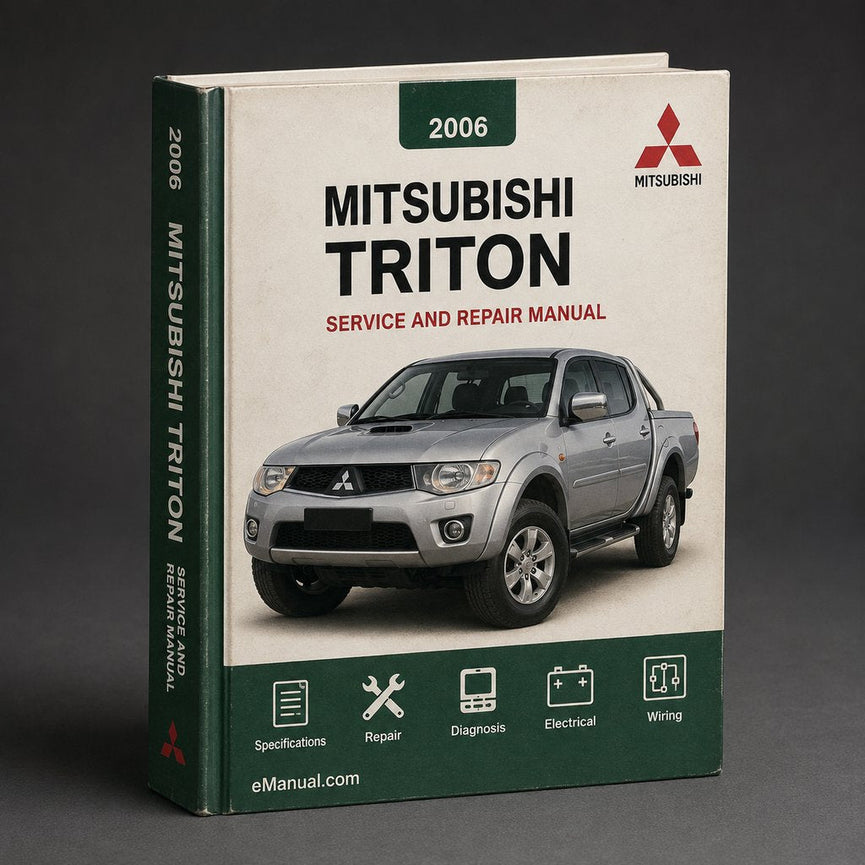 Mitsubishi Triton 2006 2007 2008 2009 2010 2011 2012 2013 Workshop Service Repair Manual