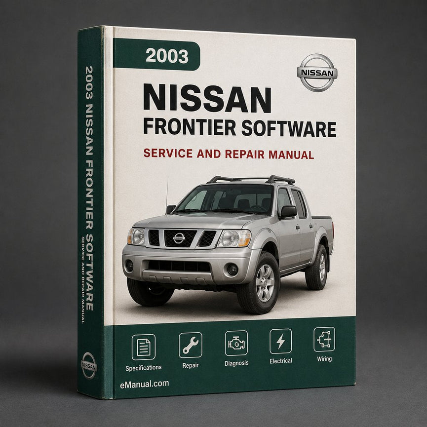 2003 Nissan Frontier Service & Repair Manual Software