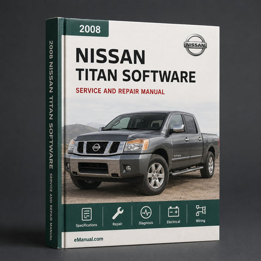 2008 Nissan Titan Service & Repair Manual Software