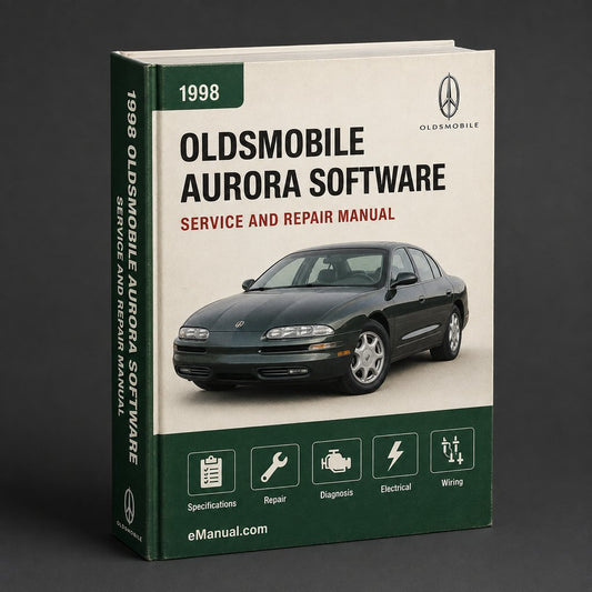 1998 Oldsmobile Aurora Service & Repair Manual Software