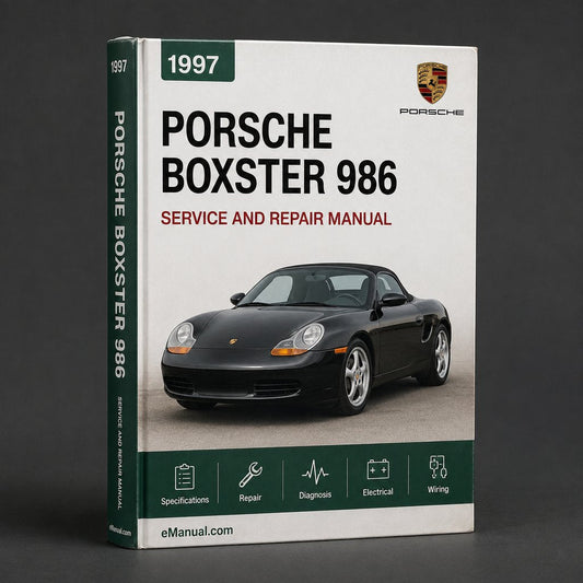 PORSCHE BOXSTER 986 Parts Manual Catalog 1997-2004