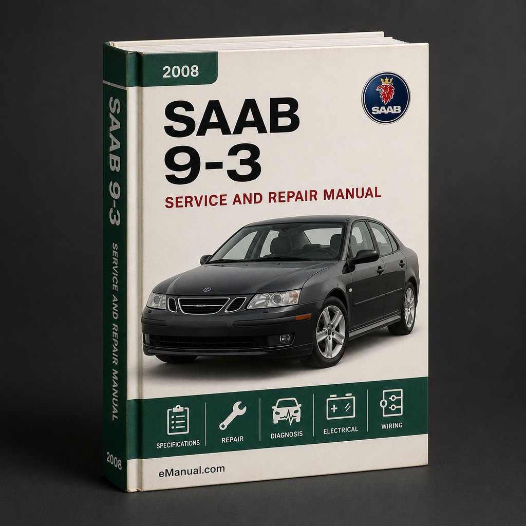 2008 Saab 9-3 Service & Repair Manual