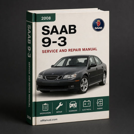 2008 Saab 9-3 Service & Repair Manual