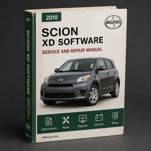2010 Scion XD Service & Repair Manual Software