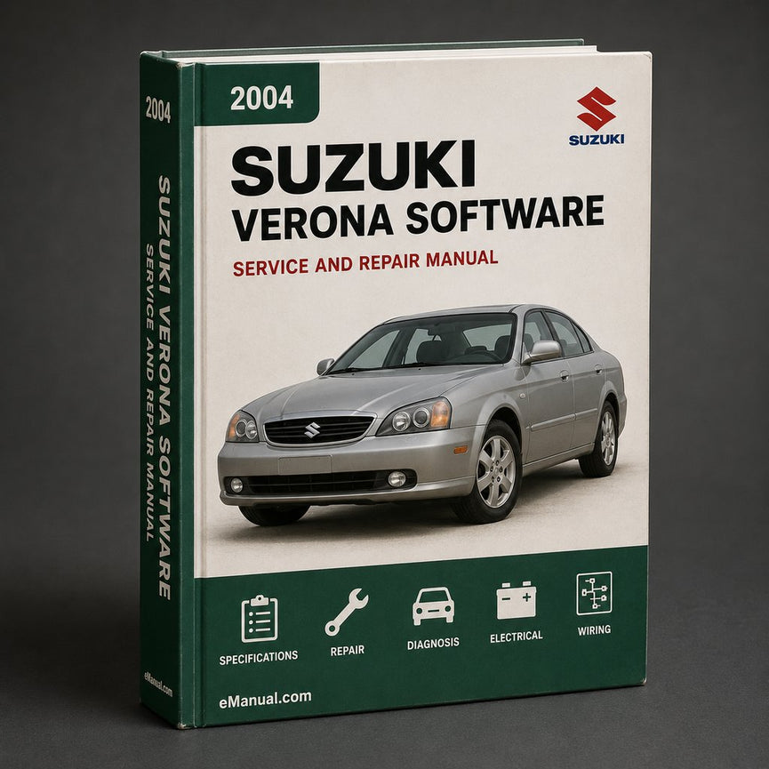 2004 Suzuki Verona Service & Repair Manual Software