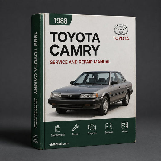 Toyota Camry Service Repair Manual 1988-1991