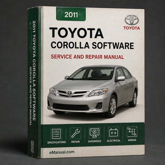 2011 Toyota Corolla Service & Repair Manual Software