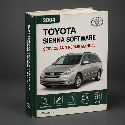 2004 Toyota Sienna Service & Repair Manual Software