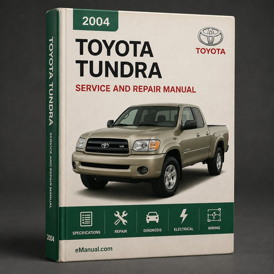 Toyota Tundra Service Repair Manual 2004-2006