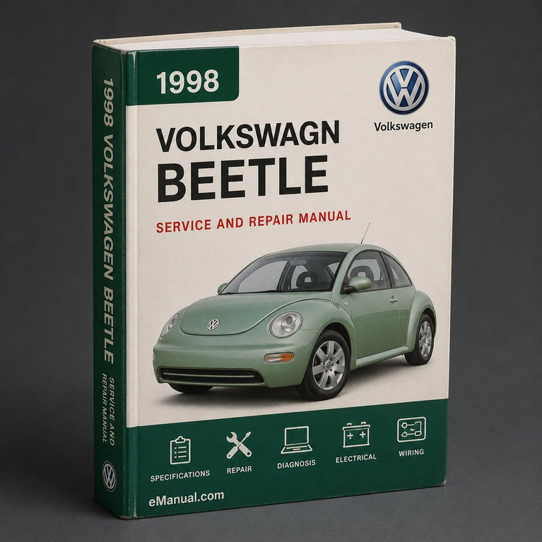 Volkswagn BEETLE Service Repair Manual 1998-2008