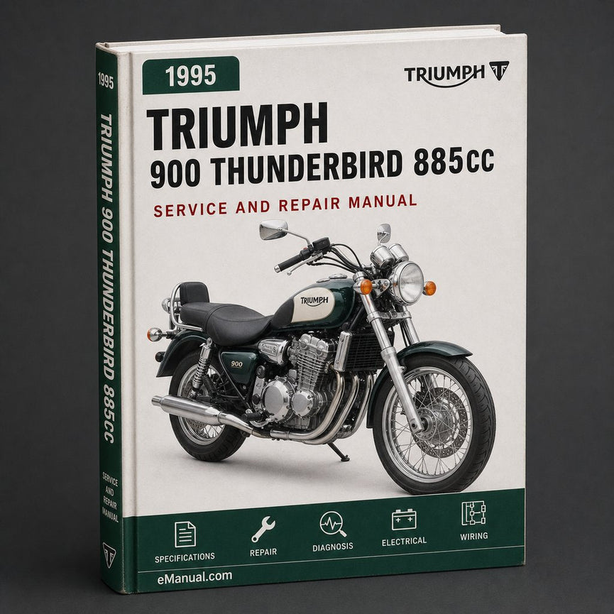 Triumph 900 Thunderbird 885cc 1995-1999 Workshop Service Repair Manual