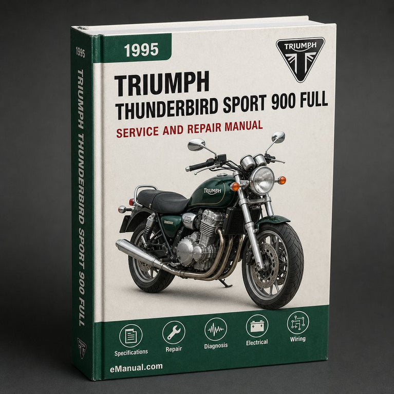 TRIUMPH THUNDERBIRD SPORT 900 Full Service & Repair Manual 1995-2004