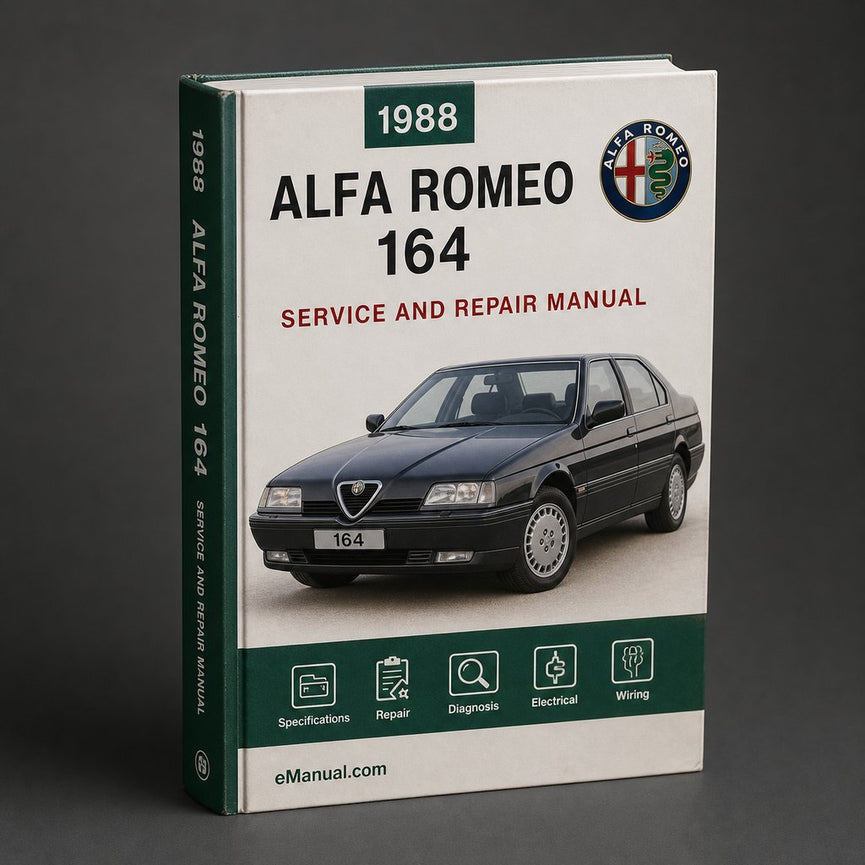 Alfa Romeo 164 Service Repair Manual 1988-1993 FSM