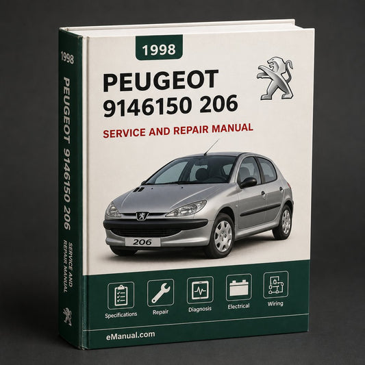 9146150 Peugeot 206 1998 2003 Service Repair Manual