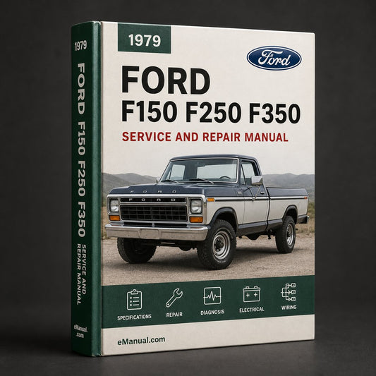 Ford F150 F250 F350 1979-1986 Service Repair Manual