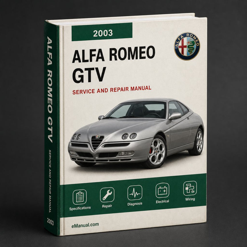 2003 Alfa Romeo GTV Service Repair Manual