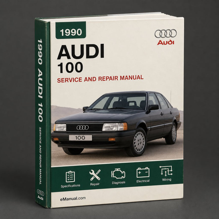 Audi 100 1990 Factory Service Repair Manual