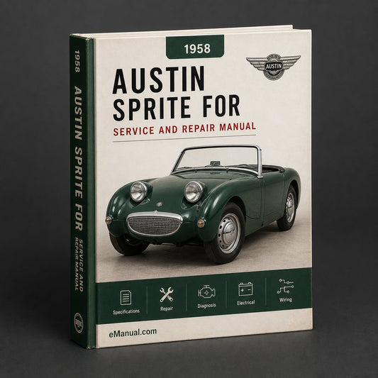 Austin Sprite 1958-1971 Workshop Service Manual for Repair