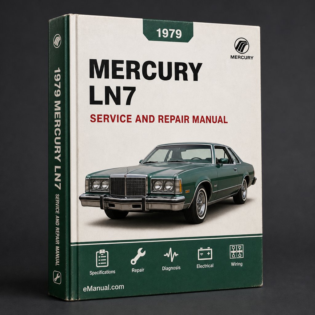MERCURY LN7 1979-1987 Service-Reparaturhandbuch PDF-Download