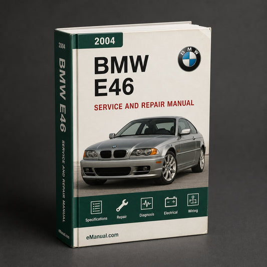 BMW E46 2004 Factory Service Repair Manual