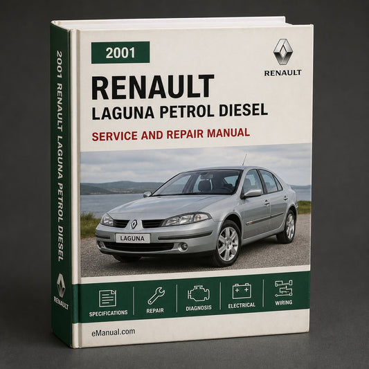 Renault laguna Petrol Diesel Service Repair Manual 2001-2005