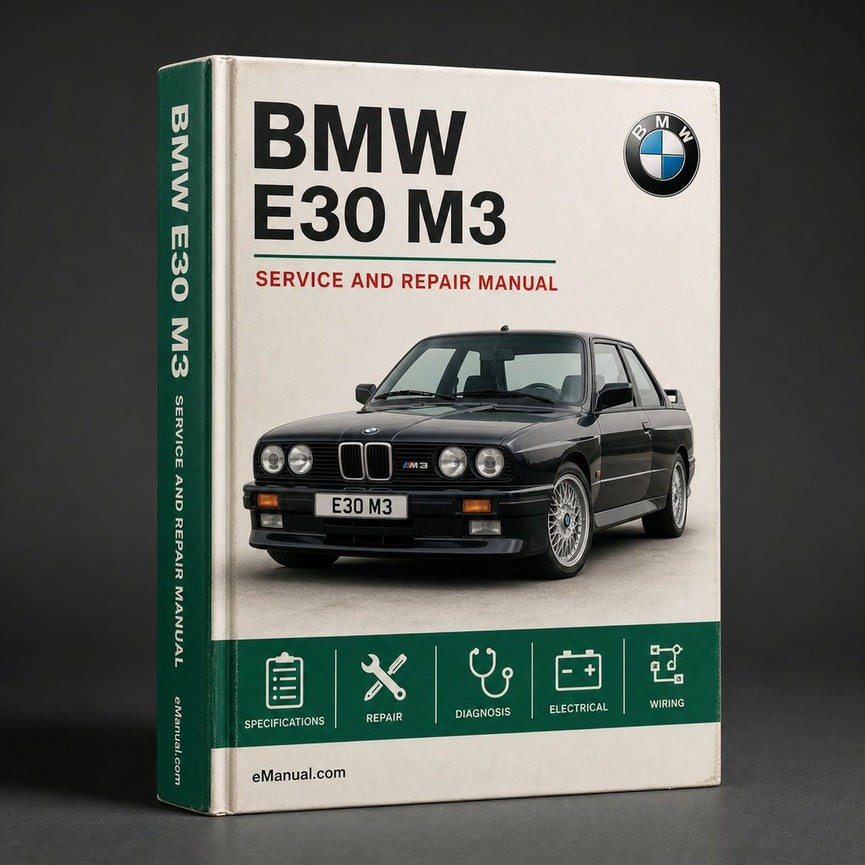 BMW E30 M3 Service Repair Manual