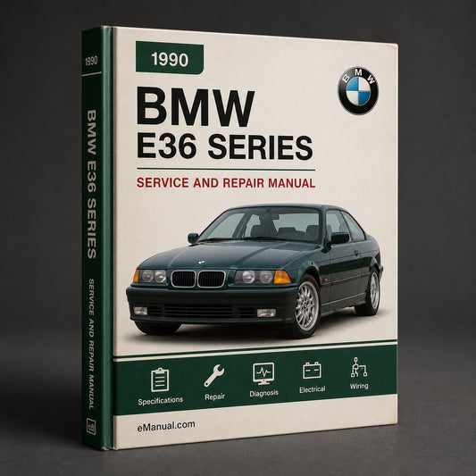 Bmw E36 3 Series Workshop Service Repair Manual 1990-2000