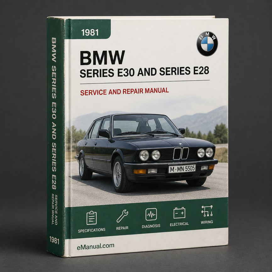 BMW 3 Series E30 and BMW 5 Series E28 E34 1981-1991
