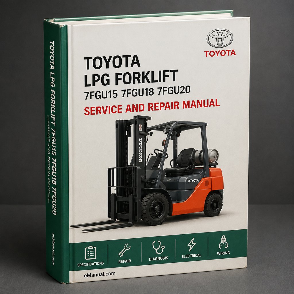 Toyota LPG Forklift 7FGU15 7FGU18 7FGU20 7FGU25 7FGU30 7FGU32 7FGCU32 7FGCU20 7FGCU25 7FGCU30 Service Manual