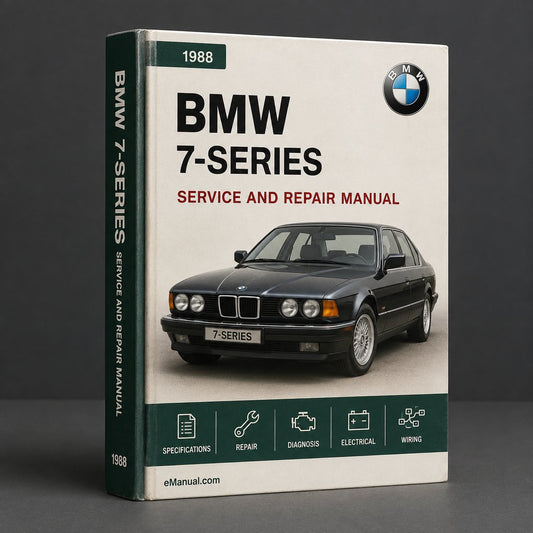 BMW 7-Series 1988-1994 Workshop Manual Repair
