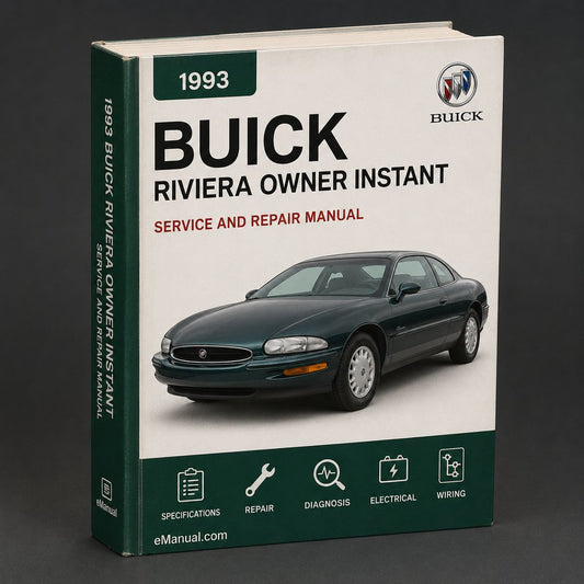 1993 Buick Riviera Owner Manual