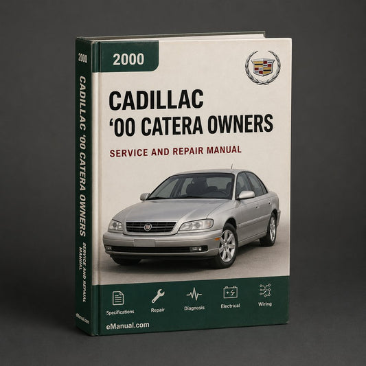 ‘00 Cadillac Catera 2000 Owners Manual