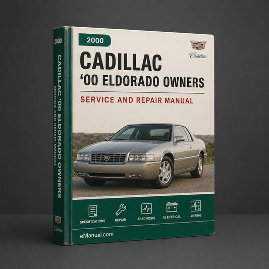 ‘00 Cadillac Eldorado 2000 Owners Manual