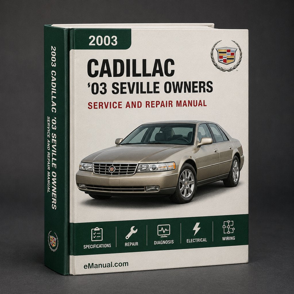 ‘03 Cadillac Seville 2003 Owners Manual