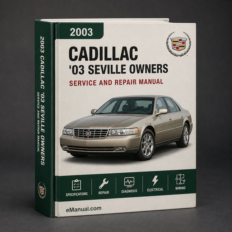 ‘03 Cadillac Seville 2003 Owners Manual