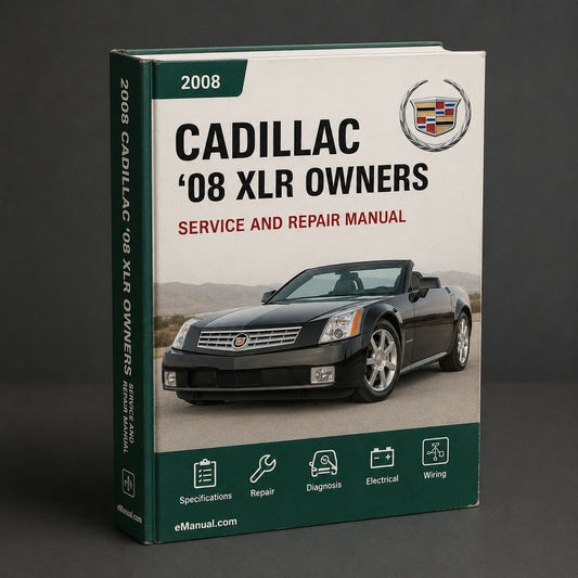 ‘08 Cadillac XLR 2008 Owners Manual