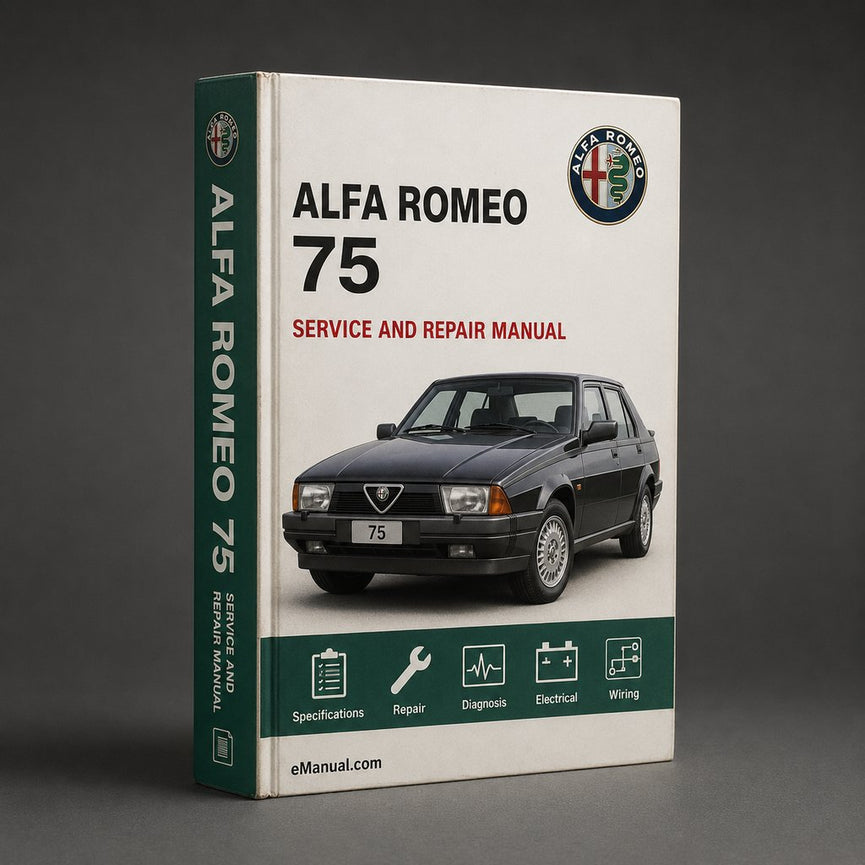 Alfa Romeo 75 Service Repair Manual